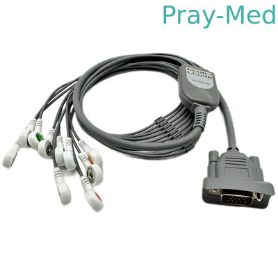 comprar 10 Pequim Meigaoyi MGY-02 da ligação ECG Holter Cable Snap Connector Compatible Fabricação em linha