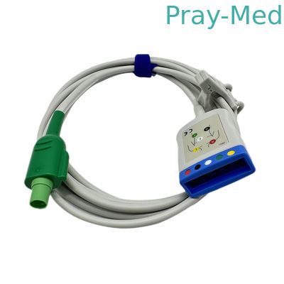 comprar TPU do cabo 3 ou 5 do tronco de 2.4m 12PIN GE ECG material do revestimento da ligação Fabricação em linha