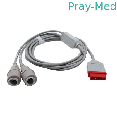 comprar GE Marquette cabo adaptador IBP duplo conector Edwards 2021197-003 3,2 m de comprimento Fabricação em linha