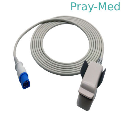 comprar Sensor Spo2 reutilizável compatível com PH 8 pin M1196A USA TE Chip Fabricação em linha