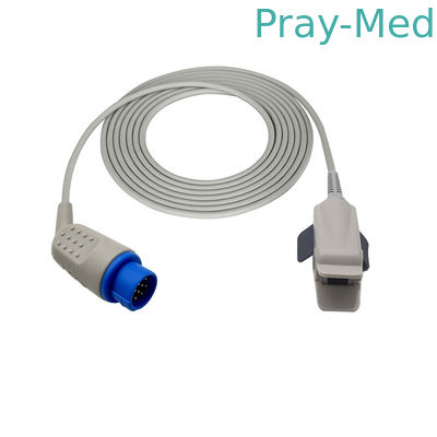 comprar Biolight compatível M9500/m8500/sensores spo2 reusáveis adultos de M7000 12pin sonda com 3m Fabricação em linha