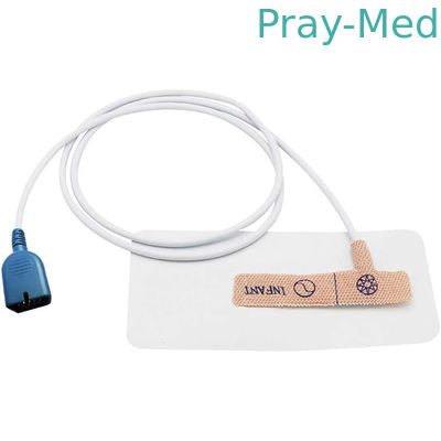 comprar Sensor descartável de cabine de sonda adesiva têxtil Tipo sp02 Dispositivo de medição com espuma Fabricação em linha