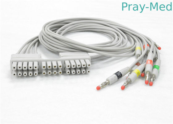 comprar Mortara Eli230 ECG/cabo do ECG com 10 material 9293-046-60 dos fios de ligação TPU Fabricação em linha