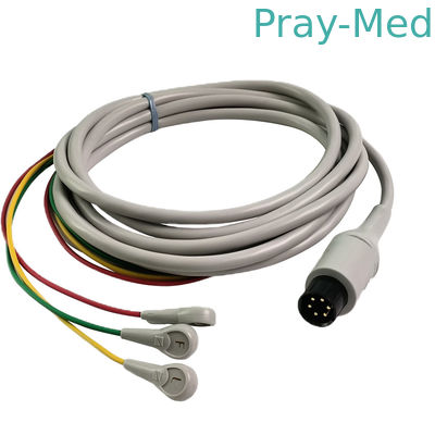 comprar Original Nihon Kohden 6pin um pedaço ECG paciente cabo BJ-753P 3lead 3.6m Fabricação em linha