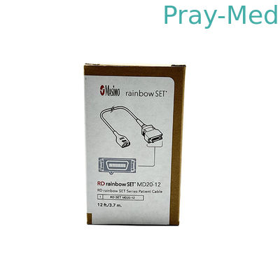 comprar TPU Rainbow 20Pin SpO2 Extension Cable MD20-12 para M-asimo 4073 RD SET original Fabricação em linha