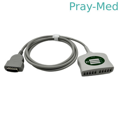 comprar GE Marquette MAC ECG cabo de tronco 12leads 2104723-001 22341809 AHA IEC 2.4M DB15 conector Fabricação em linha