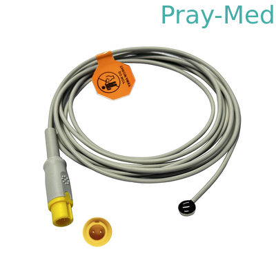 comprar Comen Adultos Crianças Retais Sensor de Temperatura Esofágica Sonda Redonda 2Pin Conector Fabricação em linha