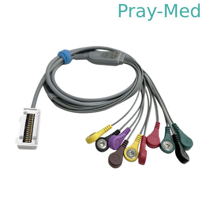 comprar Meditech Cardiup ECG Holter Cable para CardiUP!3 CardiUP!12 TPU Jacket 10 canais Snap Connector Fabricação em linha