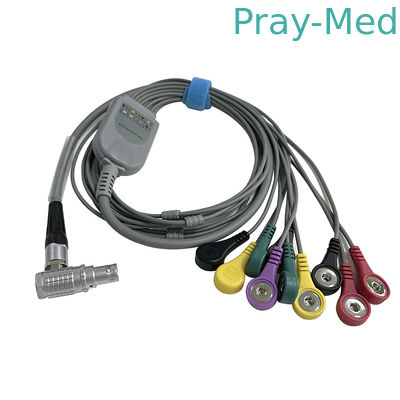comprar GE SEER ECG Holter Cable 7 Lead 0,9m Snap Connector 2107228-001 Fabricação em linha