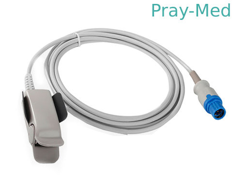 comprar o dedo adulto de 4.0mm Drager grampeia Spo2 o conector de pino do sensor 7 Fabricação em linha