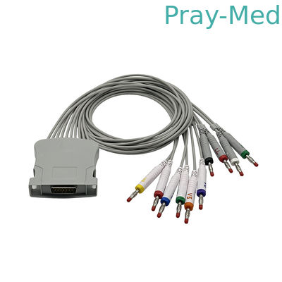 comprar Cable ECG compatível com o Midmark 10-Lead Banana leadwires 3-100-0203 Fabricação em linha