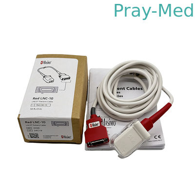 comprar SET 2056 Original Vermelho LNC-10 SpO2 Cable de Extensão do Paciente LNCS 9 Pins para Conector Vermelho 20 Pins Fabricação em linha