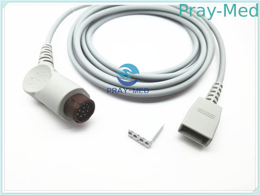 comprar 12 diâmetro invasor do material 4.0mm do cabo do cabo TPU da pressão sanguínea do Pin Fabricação em linha