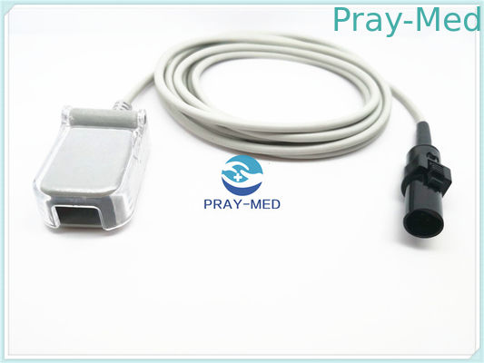 comprar Enegreça 7 o peso do comprimento 0.3lb do cabo 2.4m do oxímetro do pulso de Ohmeda do Datex do Pin Fabricação em linha