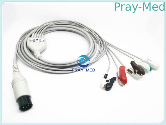 comprar Cabos médicos AHA de Goldway UT4000a ECG/tipo material durável do IEC de TPU Fabricação em linha
