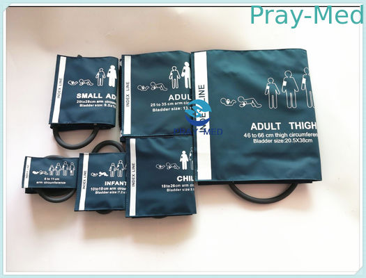 comprar Punho não invasor da pressão sanguínea do adulto com a mangueira um/dois tubos tamanho de 27 - de 35cm Fabricação em linha