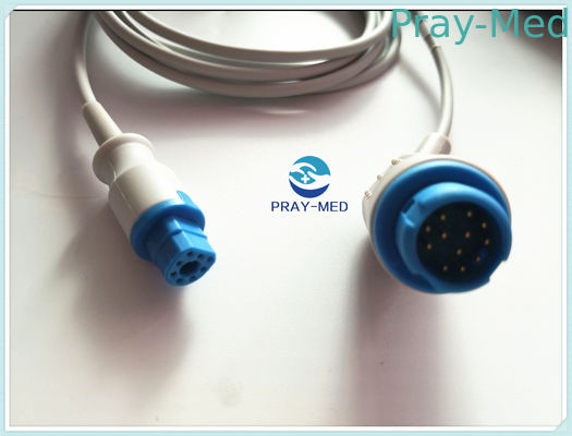 comprar Pin seguro do cabo 12 do adaptador de HP m1940A Spo2 - 8 diâmetro compatível do Pin 4.0mm Fabricação em linha