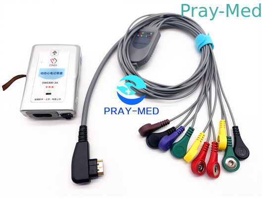 comprar Material paciente do fio TPU do cabo DMS300-3A Holter de Holter ECG do DMS com ligação 10 Fabricação em linha
