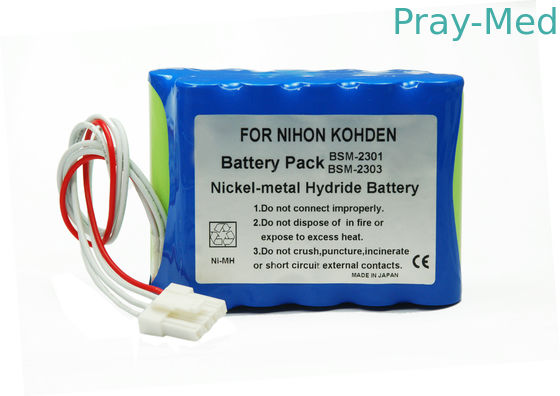 comprar bateria recarregável médica de 12v 3800mAh para Nihon Kohden BSM2301/BSM2301K/BSM2303C Fabricação em linha