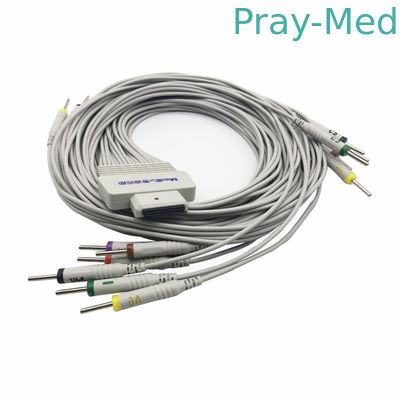comprar O paciente do ruído ECG do Pin 3,0 de Medex 26 cabografa 16 o revestimento do fio de ligação TPU Fabricação em linha