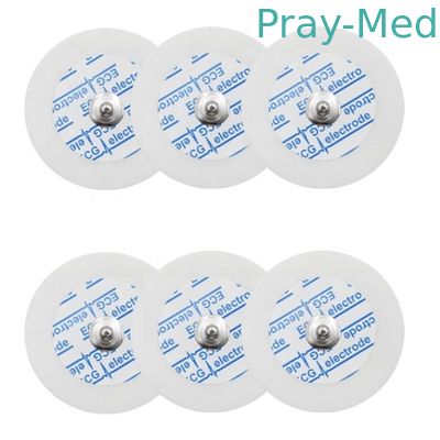 comprar Diâmetro médico do adulto 50mm dos elétrodos descartáveis redondos brancos de ECG Fabricação em linha