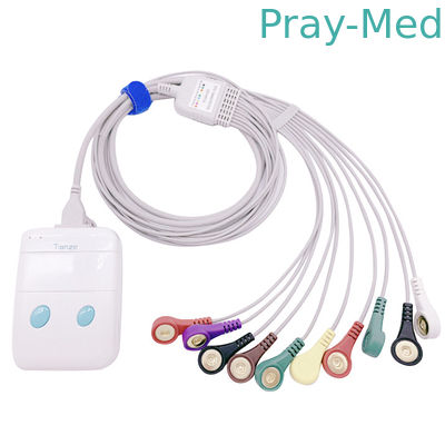 comprar Ligação do revestimento 1.1m ECG Holter Cable 10 de TPU compatível com registrador Fabricação em linha