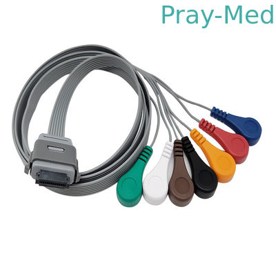 comprar Revestimento biomedicável do cabo TPU de Ecg Holter do BI da ligação dos instrumentos Bi9800/9000 7 Fabricação em linha