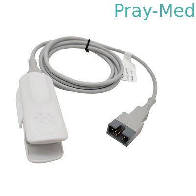 comprar Comprimento adulto 3ft do grampo do dedo do sensor de Sonda 512F 7 Pin Mindray Spo 2 Fabricação em linha