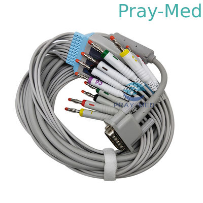 comprar O ECG de Mortara ELI 250 ELI 250C ELI 350 cabografa 15 a ligação do PIN 3.6m 10 Fabricação em linha