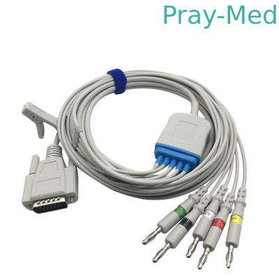 comprar Pinnd pediatra adulto de Pin With Banana das ligações 15 do cabo 5 de Mindray ECG Fabricação em linha