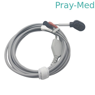 comprar Série do cabo da DM X ECG/EKG de Zoll Propaq para o comprimento do monitor paciente 3.6m Fabricação em linha