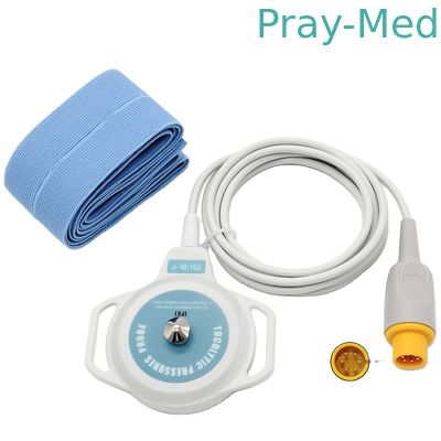 comprar Cabo cinzento Fetal do conector 2.2m TPU de Toco Transducer 6pin do monitor dos E.U. Fabricação em linha