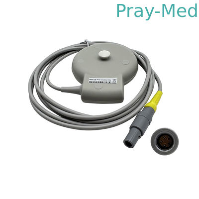 Transdutor fetal 2.2m da ponta de prova do transdutor dos E.U. dos entalhes do dobro de Goldway CTG7 5pin