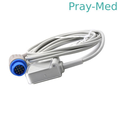 Cabo Adaptador Biolight SpO2 12PIN Fêmea 9 Pinos Conector D-Sub 15-027-0005