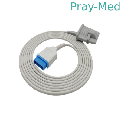 GE TS-F4-GE Material TPU SpO2 Sensor Datex Ohmeda S/5 11 pinos Médico