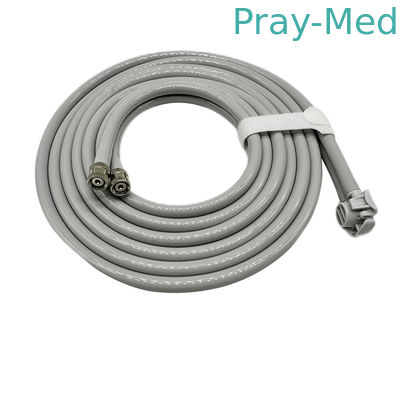 Mangueira do revestimento de PVC 2.5m Welch Allyn NIBP com o conector dobro dos tubos
