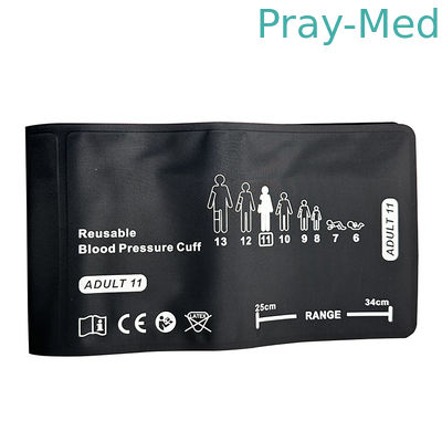 25 - punhos reusáveis adultos Welch Allyn Flexiport da pressão sanguínea de 34cm