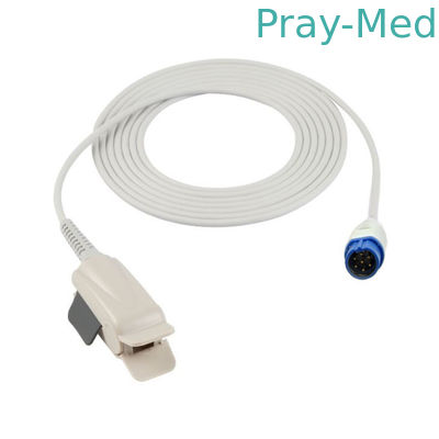 Sensor da infinidade SpO2 de Drager para o revestimento multicable 7 Pin Connector 3m/10 ft de TPU