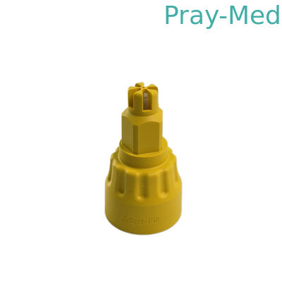 Drager Vaporizador Adaptador de Enchimento Acessórios Doador Amarelo M36120
