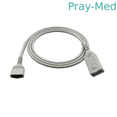 Bis Vista Bilateral 10Pin EEG Monitor Adaptador Cable 4 Eletrodos Cores cinzentas