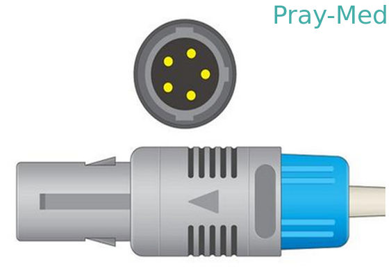 Cabo compatível do adaptador do cabo de extensão da escolha 5pin spo2