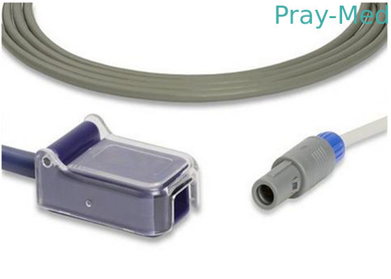 O cabo de extensão de Edan M8 spo2/cabo do adaptador com CE 8pin e ISO aprovou