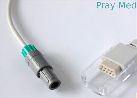 Cabo alto do sensor da durabilidade Spo2, conector de Pin 0010 - 30 - 42625 do cabo 6 do oxímetro do pulso