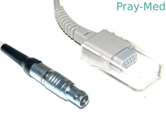 Diâmetro compatível do cabo do Pin 4.0mm do metal 6 do cabo do adaptador Spo2 de Nonin 8604