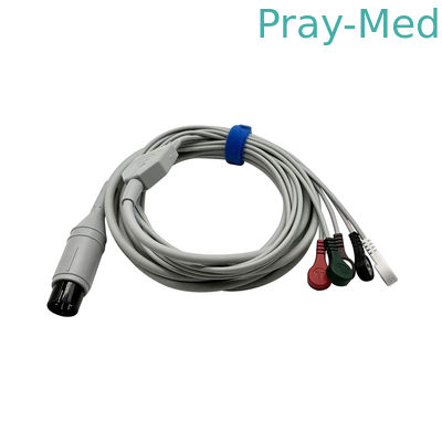 Cabos de paciente de ECG em uma peça de Mindray Original 6 pin 5 de chumbo EA6151B TPU