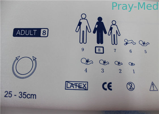 Tubo não invasor médico do punho um da pressão sanguínea/dobro tamanho de 27 - de 35cm