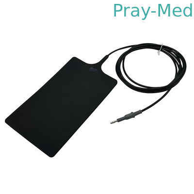 Placa negativa de silicone reutilizável Monopólio de elétrodo neutro 4.0 Negro banana