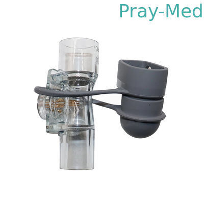 Sensor de fluxo Weinmann BiCheck reutilizável com tampa protetora para MODULO CapnoVol e MEDUMAT