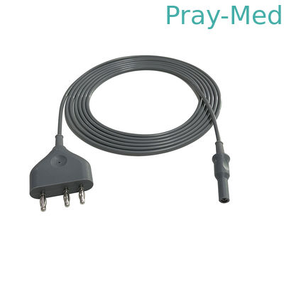 Cable de endoscópio eletrocirúrgico reutilizável de PVC de precisão de 4,0 mm para aplicações cirúrgicas
