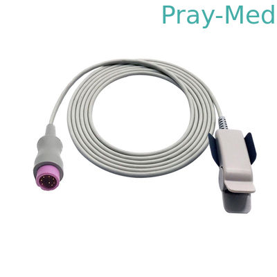 8 sensor de Pin  Mould OXI Adult Spo2 para Mindray Benevison N1